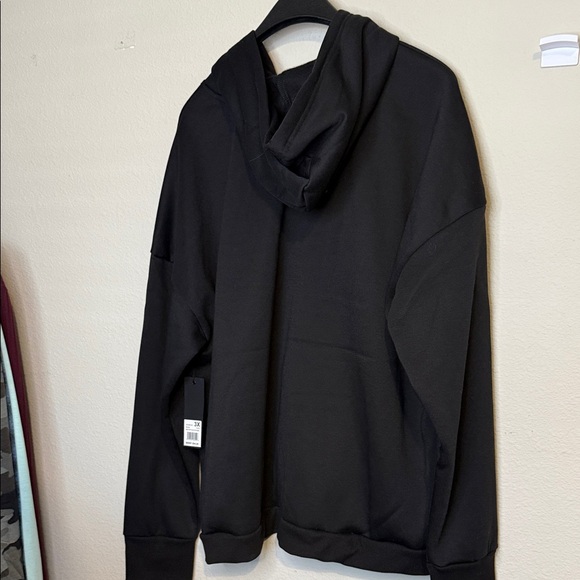 Bebe Black and Cream Women's Hoodie - Picture 6 of 6